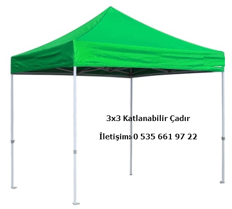 3x3 Katlanabilir Portatif Tente Çadır