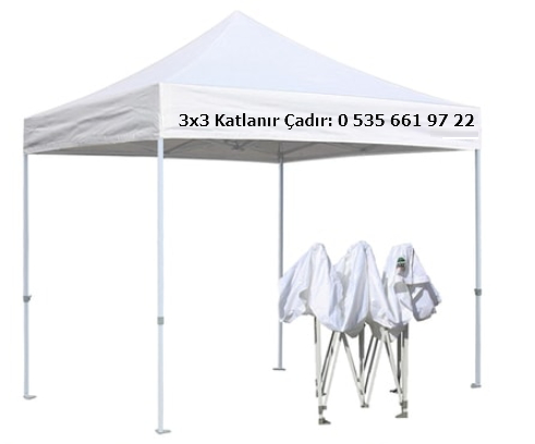 3x3 Katlanabilir Portatif Tente Çadır