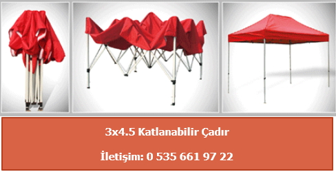 3x4.5 Katlanabilir Tente Çadır