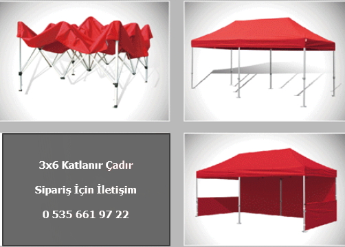 3x6 Katlanabilir Çadır