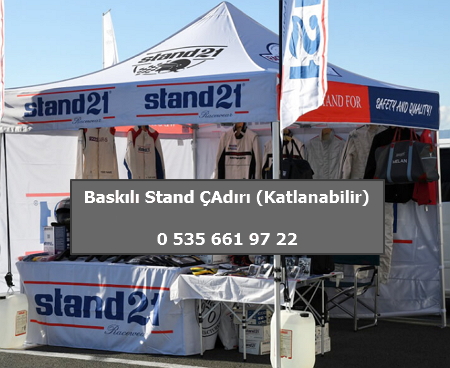 Dijital Baskılı Katlanabilir Çadır